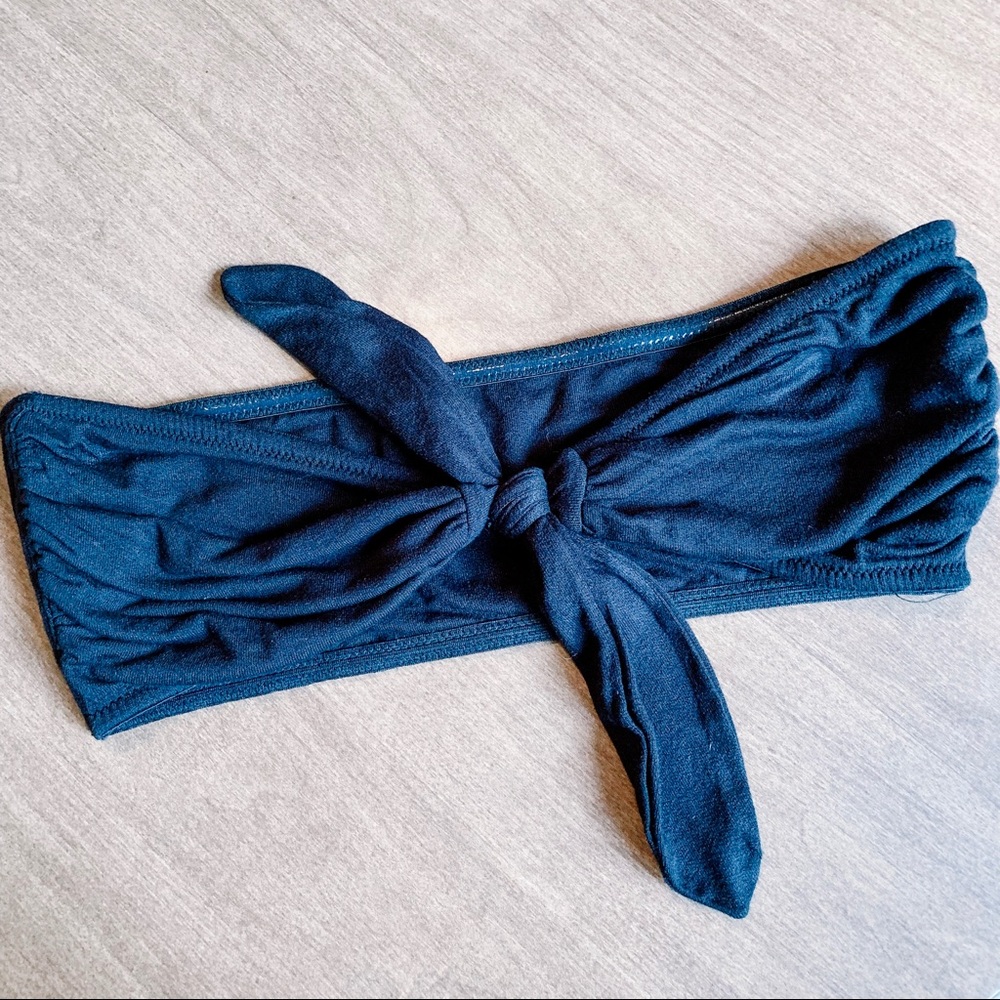 Free People Black Tie Bandeau